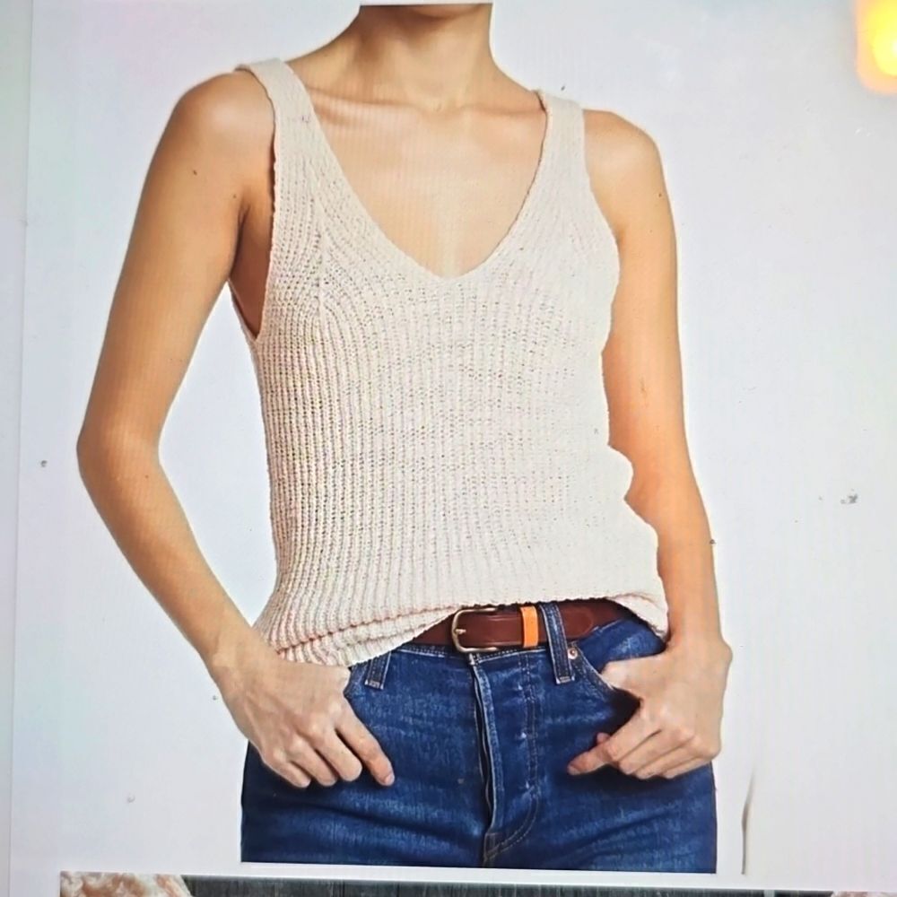 Madewell Monterey Sweater Tank Size XS